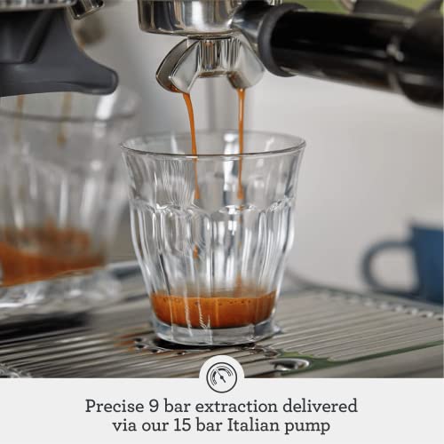 Breville Barista Express Espresso Machine BES870BSXL, Black Sesame
