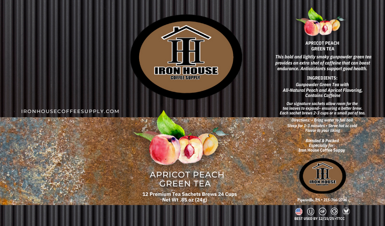 APRICOT PEACH GREEN TEA