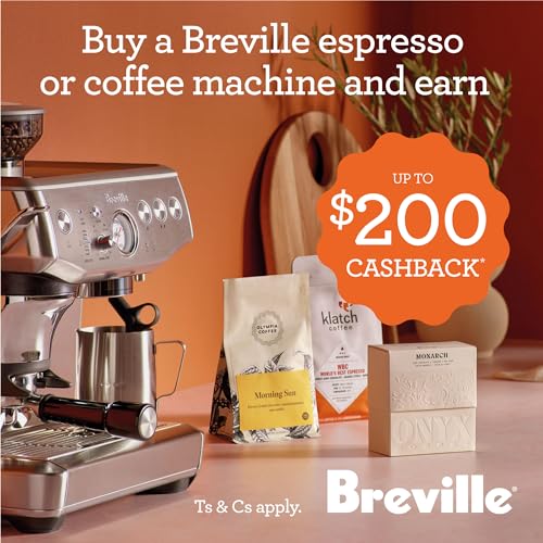 Breville Barista Express Espresso Machine BES870BSXL, Black Sesame