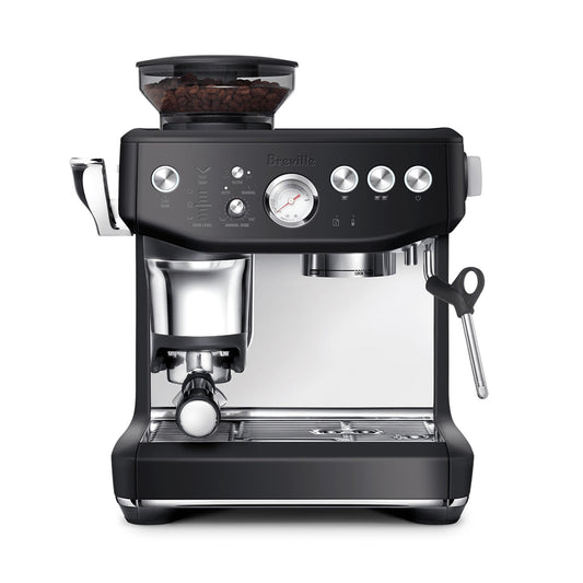 Breville Barista Express Impress Espresso Machine BES876BTR, Black Truffle