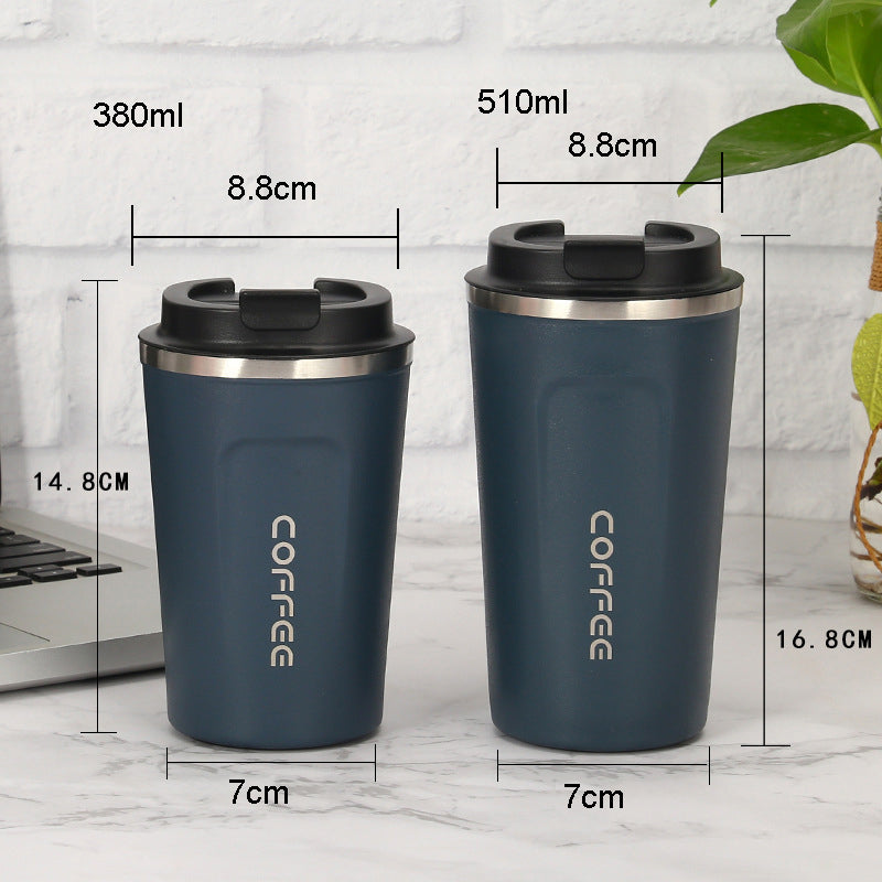 304 Stainless Steel Coffee Mug, Office Gift Cup, Insulated, Cold